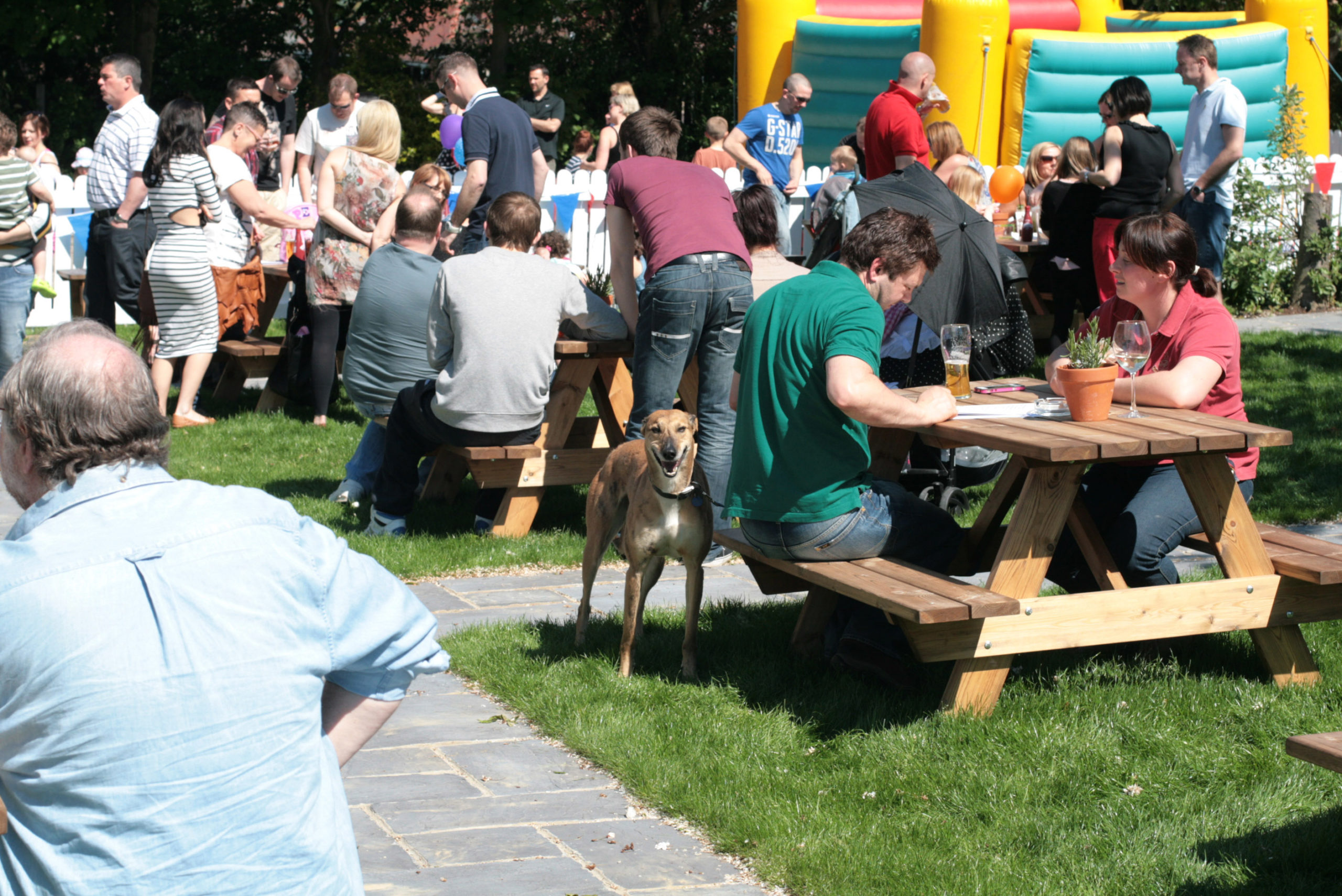 Outside event at The Crown &amp; Anchor