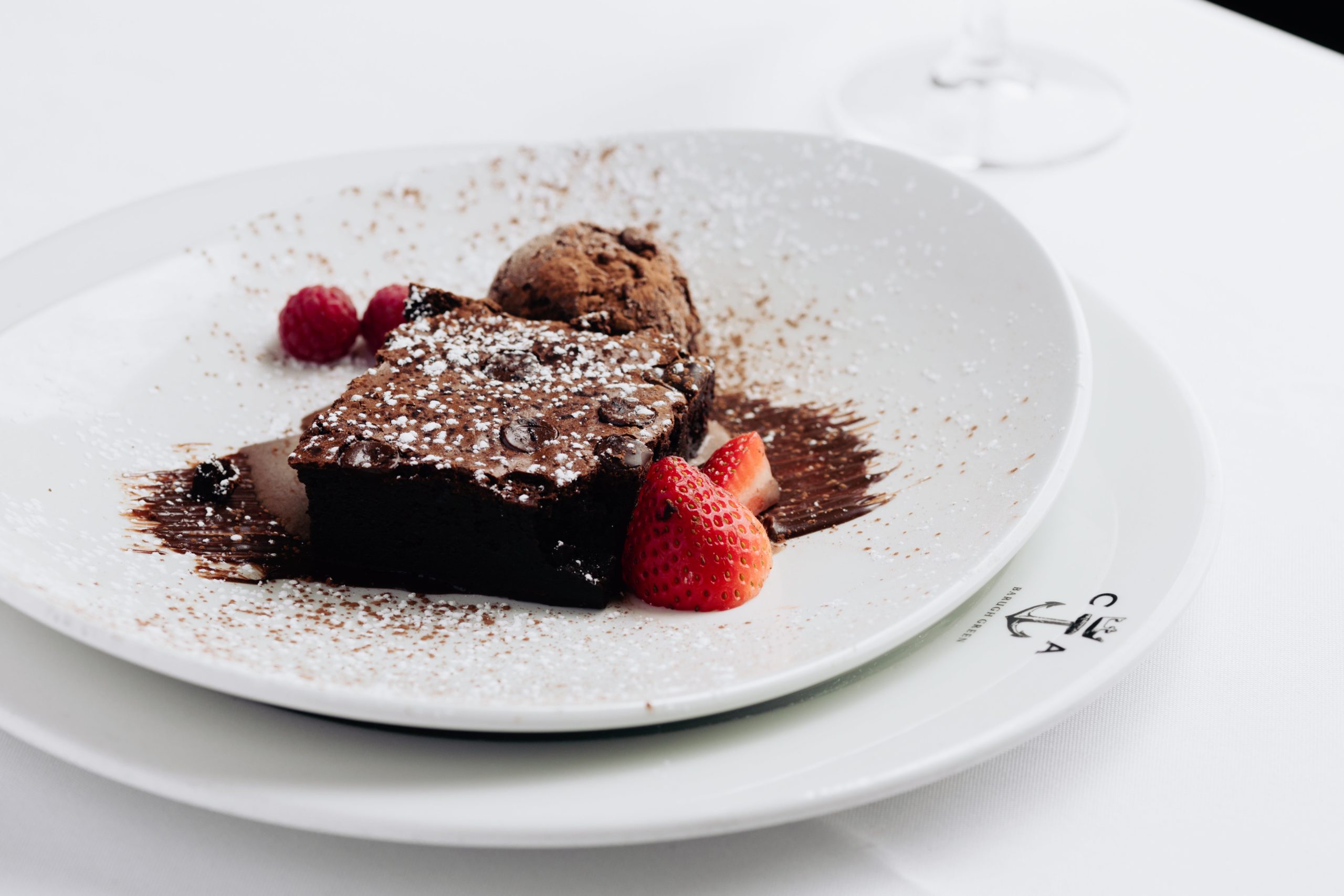 Chocolate Brownie at The Crown &amp; Anchor
